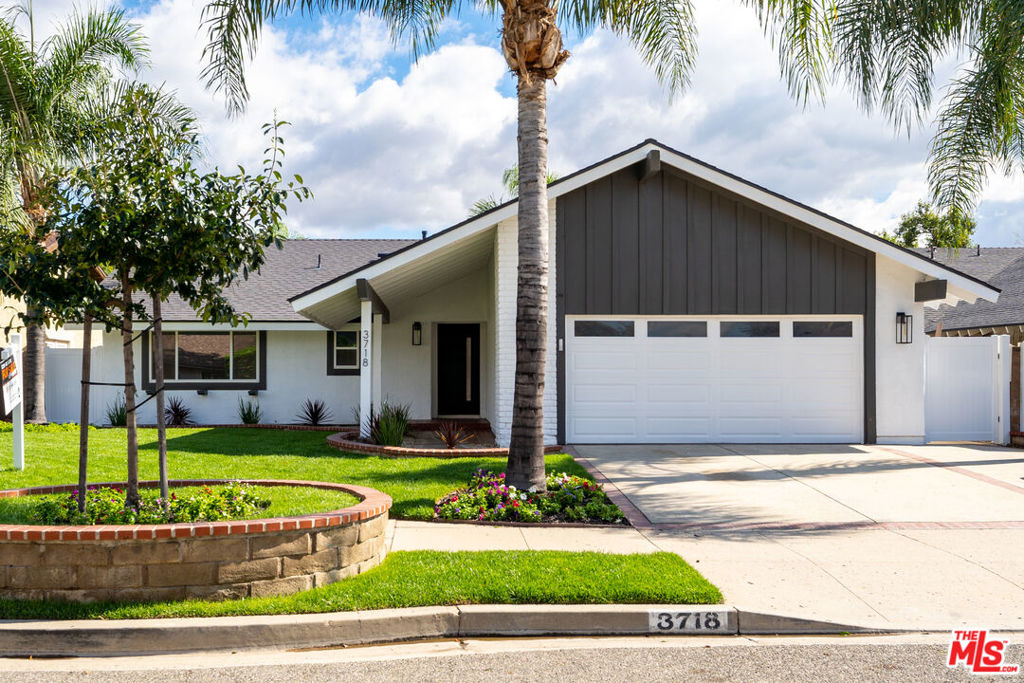 Turn key Beautiful Family Home with a Pool... A True Gem in the highly desirable area of Vista Monte. This light and bright remodeled home offers a desirable open layout perfect for entertaining, coupled with the warmth and beauty of modern-traditional design. Set on a cul-de-sac street with excellent curb appeal and an inviting backyard with a tropical pool and plenty of room for outdoor gatherings this home is the true meaning of the California Indoor-Outdoor living experience. The interior of the home displays an open floor plan with high ceilings, a spacious living room, and a formal dining area that flows onto the chef's style brand-new open kitchen. Boasting nearly 1500 square feet of living space with 3 beds, 2 baths, a two-car garage, vaulted ceilings, newly installed floors, a brand new kitchen and appliances, recessed lighting, new paint inside & out, newly landscaped and more This property is a one-of-a-kind that will surely wow the most discerning of buyers. Will not last. Call for a private showing.
