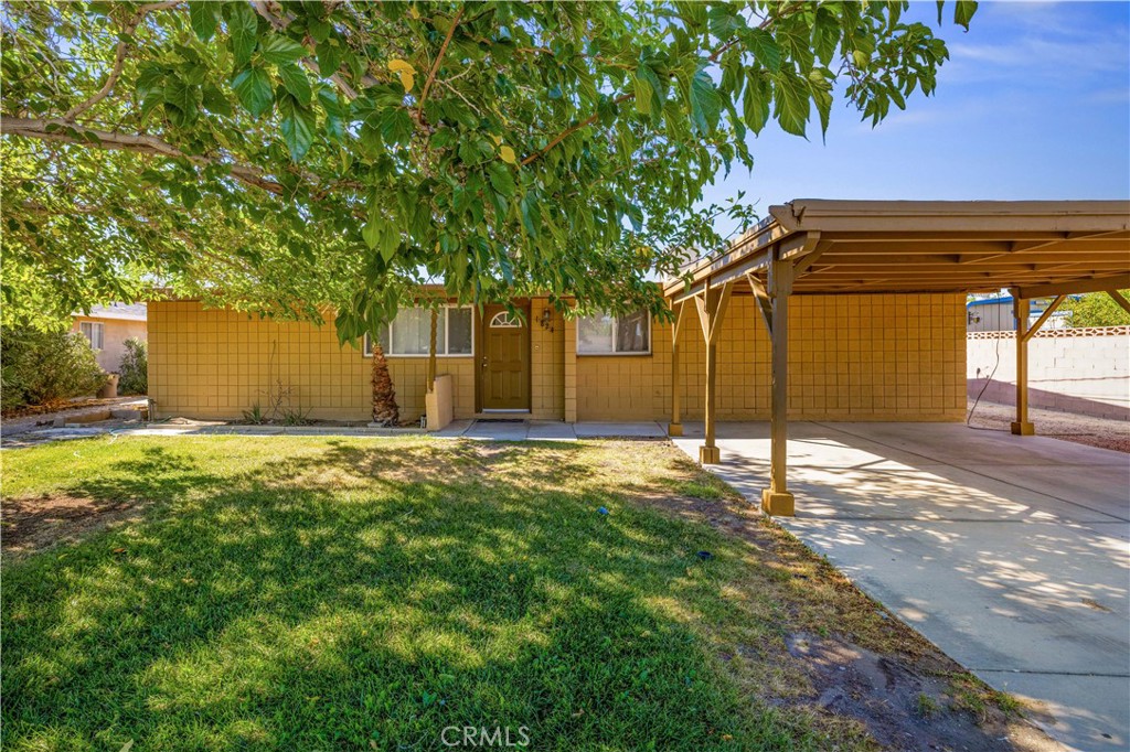 Adorable home located in West Lancaster near schools, parks, shopping and freeways. The front yard is spacious with mature trees and landscaping. Inside you will find an open floor plan perfect for entertaining. The living room offers plenty of space. The kitchen features new stainless steel appliances, new white cabinets, new quartz countertops, new flooring and connection to the dining area. The primary retreat offers plenty of space with an attached bathroom and a large closet. There are 3 additional guest bedrooms and a guest bathroom. Both bathrooms have new flooring, new vanity and new fixtures. All bedrooms have new carpet, new closet doors and new hardware. In addition, the entire interior has new paint and the entire roof was replaced about 2 years ago. The rear yard is oversized with block walls & wood fencing surrounding and a covered patio. This home also features RV access. This home is a MUST see!