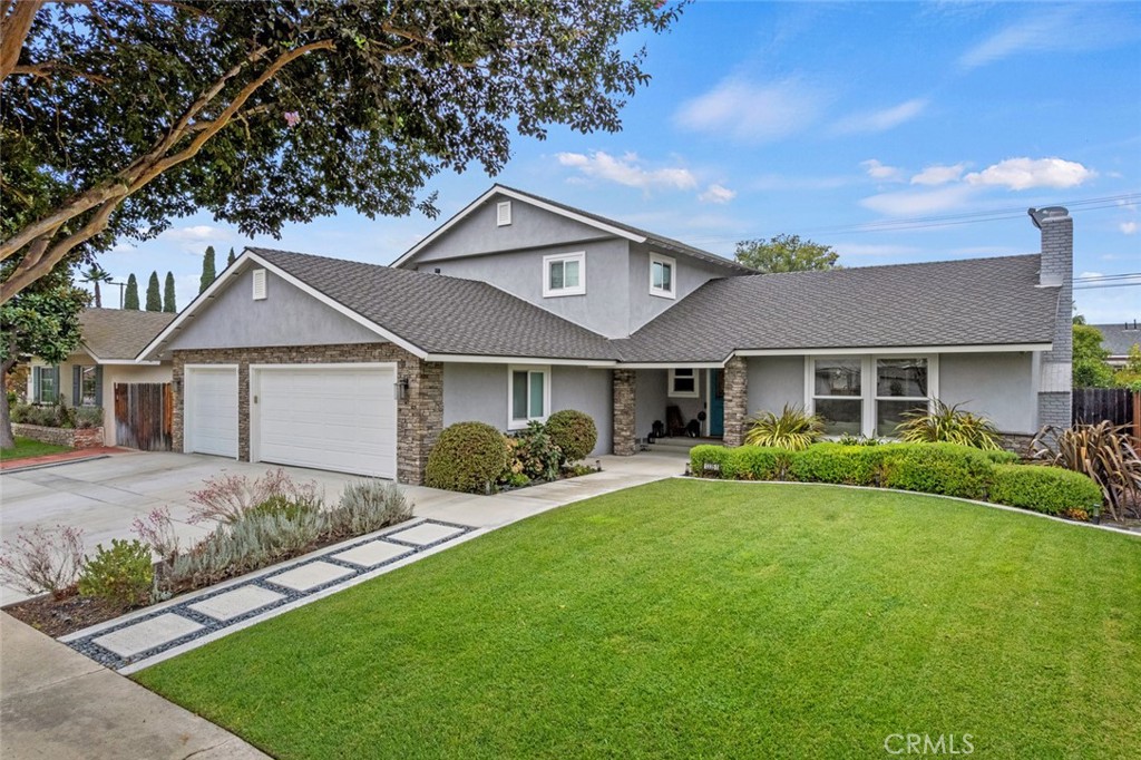 Turnkey Tustin Gem—Just a Stone’s Throw from Irvine
Welcome to this beautifully upgraded single-family home in desirable Tustin, offering move-in ready comfort and modern efficiency. Situated on a generous 7,200 sq. ft. lot, this residence boasts 4 bedrooms and 3 baths across 2,434 sq. ft. of living space, including a downstairs master suite plus a private office and a Den—can be easily turned to the 5th & 6th bedroom.
Step inside to find engineered hardwood floors, elegant 8” crown molding and 6” baseboards, and double-pane windows that bathe each room in natural light. The gourmet kitchen features stainless steel appliances, while a Navien electric tankless water heater and newer high-efficiency HVAC system keep energy costs low. Additional upgrades include a Kinetico whole-house water filtration system, paid-off solar panels, and a comprehensive surveillance system for peace of mind.
The home also offers a 3-car garage, fully dry-walled with a window A/C unit and convenient pull-down ladder to attic storage, while charming stacked-stone pillars and siding add both practicality and curb appeal. Best of all, enjoy NO HOA fees and low property taxes, with convenient access to top shopping, dining, and award-winning schools.
This is the perfect blend of classic Tustin character and contemporary upgrades—all just minutes from Irvine. Don’t miss the chance to call this exceptional property your new home!