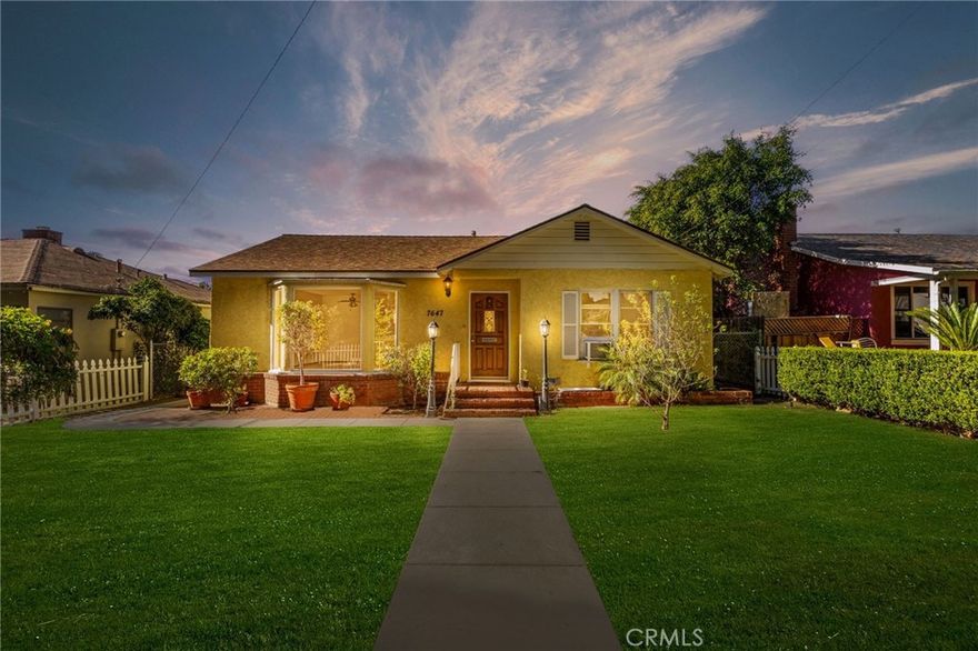 Step inside this charming 1,314 sqft 1948 classic full of character, functionality, and the perfect blend of vintage charm with modern convenience.
This 3-bed, 3-bath home features a unique attached casita at the back of the property with its own private entrance and full bathroom, making it ideal for multigenerational living, a guest suite, or even rental potential. Freshly painted inside, this home sits on a fully gated lot and offers incredible usability with a detached garage, additional covered carport, and a brand-new storage shed for all your extras.

Located right off Pickering Avenue, you're minutes from all your daily necessities shopping, dining, schools, and commuter access yet tucked into a timeless neighborhood full of character and charm. If you’ve been looking for a well-maintained, functional, and truly unique home with extra living flexibility, this one is an absolute must-see.