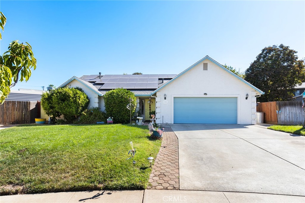 Cute and Cozy! This 3 bed 2 bath home sits in a cul-de-sac of nice homes on the very popular West side of Chico. Nearby is Emma Wilson Elementary School and Oak Way Park. The nice big backyard is a gardener’s dream with lots of fruit trees including cherry, apple, and peach. Go for a swim in the newly resurfaced in-ground pool or relax in the hot tub under the gazebo. This home has been very well maintained and updated with the addition of owned solar, new roof, newer windows and more! Other perks include living room television, rolling kitchen island, storage racks and extra fridge in the garage. This home has so much to offer, you won’t want to miss out!