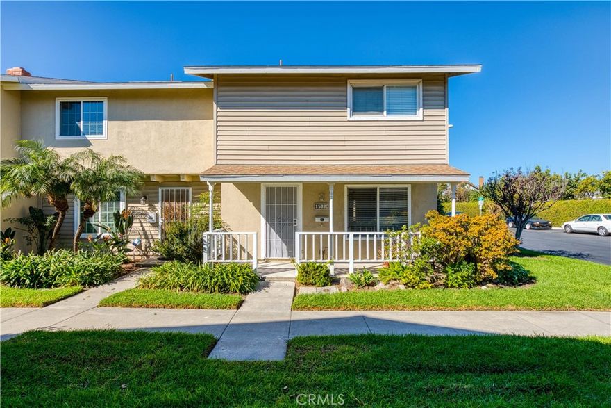 This is an end unit townhouse in Harbor Valley Association with lushes of well maintained green areas containing large shade providing trees and colorful flowers. The association provides many recreational amenities such as a picnic area, playground, swimming pool, spa, basketball court, and club house. This home features 3 beds, 2 baths, with almost 1300 sqft of living spaces, 2 cars detached garage access, and a private court yard perfect for outdoor activities and entertainment. The home is conveniently located close to schools, shopping centers, churches, and freeways. This would be a great starter home, and a must see!