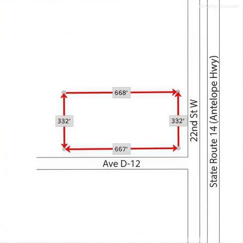 0 Vac Cor Avenue D-12/22nd Street W Lancaster CA 93536