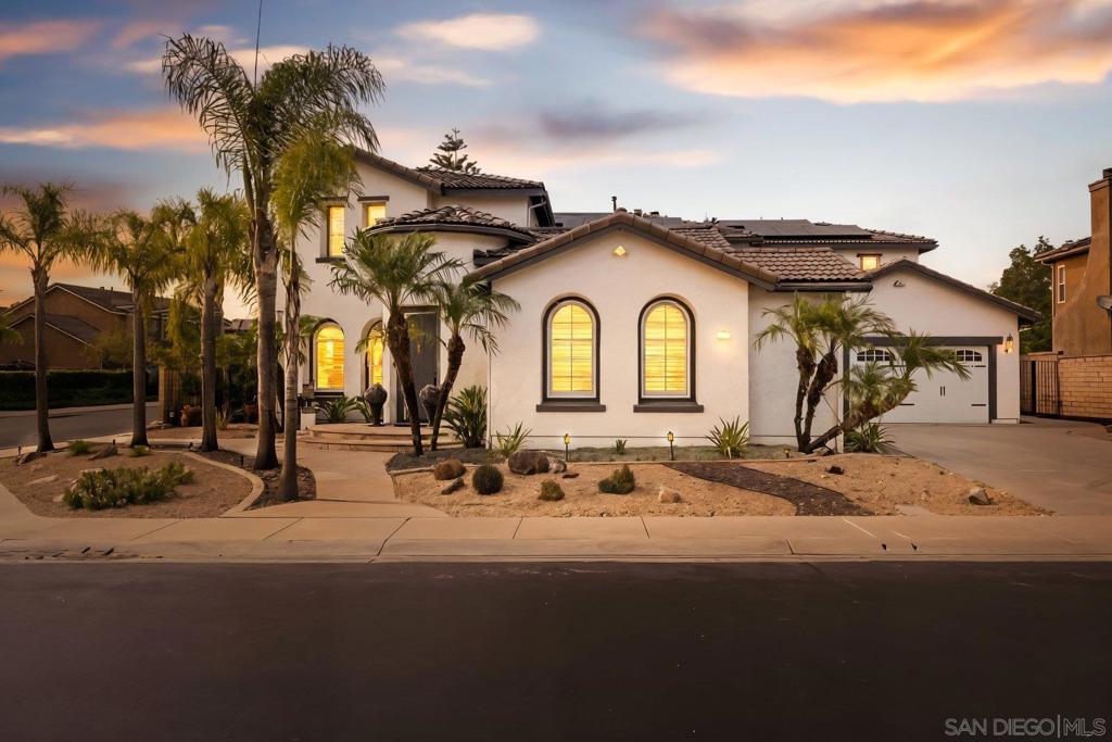Stunning Home with Updated Kitchen, Private Casita & Sparkling Pool! This beautiful home features a gorgeous modern kitchen with center island, butlers pantry, perfect for entertaining or everyday luxury. Enjoy new LVP flooring throughout and new carpet upstairs. The home offers 6 spacious bedrooms, to include a convenient bedroom and full bath on the main floor, plus a separate private casita — ideal for guests, in-laws, or a home office. This is a must see home!! See supplemental remarks: Paid-off Solar. 6 Bedrooms 5.5 Bathrooms. Including a bedroom and full bath on main level. A separate Casita with a private entrance. Huge primary bedroom and bathroom with two walk-in closets. 3 Car Garage tandem with newer garage door and epoxy floors. Laundry room. Relax in style with custom plantation shutters throughout and a resort-style backyard featuring a pool and spa. This home has been thoughtfully upgraded and meticulously maintained. Newer appliances, newer A/C, newer Dual Pane Sliders, newer exterior paint. Great drought-tolerant landscaping and curb appeal. Gated highly sought after Brookside community. The one to call home.