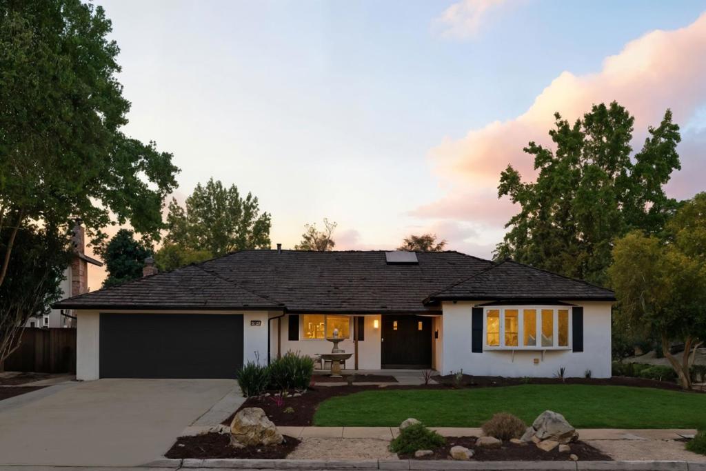 In addition to Conventional financing, this home is available for $684,726 as a leasehold structure. Perfectly positioned on a spacious corner lot in Almaden Valley's highly desirable Shadow Brook neighborhood, 6605 Bret Harte Drive is a beautifully updated single-story Ranch residence offering 5 generously sized bedrooms and 2 tastefully remodeled bathrooms. The home has been renovated to blend modern design with everyday livability, featuring an open-concept layout anchored by a brand-new chef's kitchen. New flooring and a soft neutral color palette enhance the airy, cohesive ambiance, while large windows fill the interior with natural light. Enjoy excellent curb appeal, a private backyard retreat, an attached two-car garage, and a wide driveway. Located just down the street from Shadow Brook Swim Club, residents can enjoy an optional membership with access to a private pool and community events. Zoned for top-rated San Jose Unified schools, including Graystone Elementary, Bret Harte Middle, and Leland High (buyer to verify), and minutes from Los Alamitos Creek Trail, Almaden Lake Park, Quicksilver hiking trails, and Almaden Plaza and Oakridge Mall. Quick access to local Highways and close to top Silicon Valley employers.