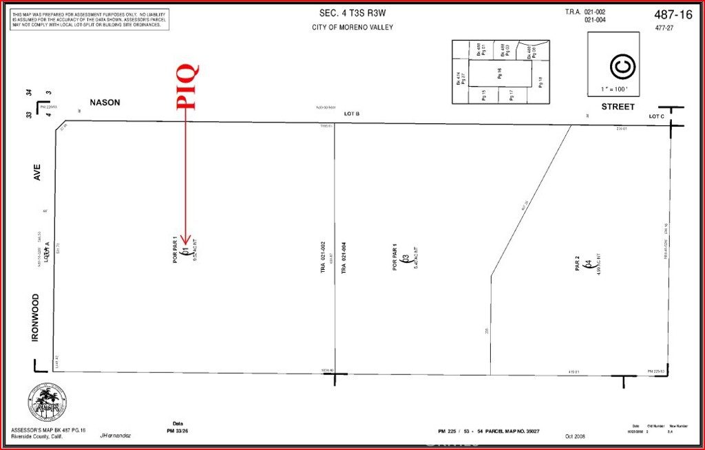 Photo 1 of 2 — 0 NASON ST, Moreno Valley, CA 92555