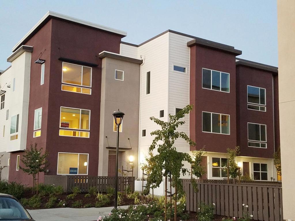 Station 121 located at 5598 Lexington Ave. Brand new town home! Walk distance to Caltrain & Lightrail Stations, shopping, parks and restaurants. Easy access to 101 and 85! Enter the home on the ground floor with its private den with powder room that can be optioned into a 4th bed with 3rd bath. Head upstairs to the main living area with the open concept living/dining room and spacious kitchen with large center island and adjacent private deck. A powder room rounds out the main floor. Upstairs is the master suite with sought-after walk-in closet, two additional bedrooms, bathroom and laundry.