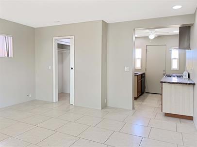 Find your new home in this freshly renovated studio apartment located in an excellent area of Cathedral City that seamlessly blends comfort, style and convenience. Boasting a smart and efficient layout inside, with a private fenced patio area right outside your door offering exceptional mountain views. One of the standout features to this property is the luxurious pool just steps from your door. Seize the opportunity to experience the best of Cathedral City living in a studio apartment that combines modern design with the allure of a refreshing pool retreat. No pets permitted. Schedule your viewing today! Ideal applicants will meet or exceed the following Qualification Standards: verifiable gross household monthly income of 3X the monthly rent, minimum 650 credit score, no previous evictions. All income must be verifiable. Anyone over the age of 18 who intends to occupy the home full time will be required to submit a rental application, credit report, background and eviction history report.