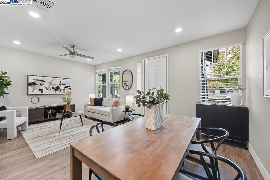 Imagine starting your morning with a short stroll to downtown Livermore, where coffee shops, farmers markets, and wine bars welcome you with small-town charm. That’s the lifestyle awaiting you at 3713 First Street with 3BR and 2BA in 1,464 sq. ft. of living space .  Here, natural light fills your living spaces, creating warmth and energy throughout the home.   Just minutes away, vineyards, hiking trails, and community events give you endless opportunities to explore, while convenient access to freeways and the ACE train keeps you seamlessly connected to the Bay Area.  3713 First Street isn’t just a home—it’s a lifestyle.