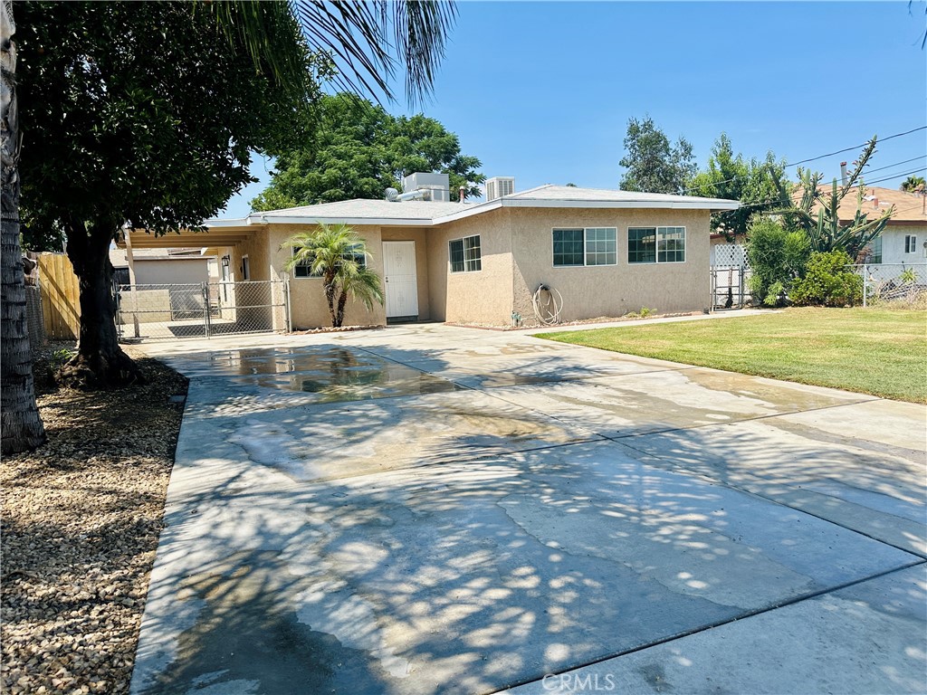 Welcome to 1628 W 23rd St San Bernardino, this perfect family home has 3 bedrooms 2 bathrooms also (permitted) additions to make it 1,320 sq ft of living space sitting on a spacious 8,804 lot. Home has great and functional lay out, kitchen with dining area, the master bedroom with attached bathroom, formal living room (permitted additions) family room, small office and inside laundry room. Additionally, homeowner installed tile throughout central air conditioning and heating vinyl pane windows, and it was recently painted inside and out. A big front yard next to the long, paved driveway for multiple vehicles and front fencing for privacy. The huge yard back offers abundant space for more additions, outdoor recreation, gardening and all the family gatherings. Conveniently located near schools, shopping, parks and easy freeway access. This home is what you are looking for and move in ready, come check us out.