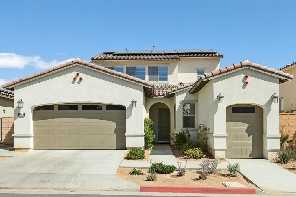 ALL MONTHS AVAILABLE! Experience luxury living in this rare turnkey rental at PGA West Signature! This spacious 3-bedroom, 3.5-bath home offers breathtaking views of the driving range and comes with a solar lease included.The main level boasts a primary suite with serene pool and golf course views, plus an additional bedroom with an en-suite bath. A bonus loft flex space upstairs is perfect for a home office or fitness area, along with another full bedroom and bathroom.Enjoy resort-style amenities, including a community pool, fitness center, BBQ area, Bocce courts, guard-gated security, and included internet/cable.$6500 Oct, $7500 Nov, $8500 Dec $10,000 Jan/Feb, $12,000 March ,$14,000 April. Owner is asking 3 month Minimum please$5900 for annual 12 month lease.