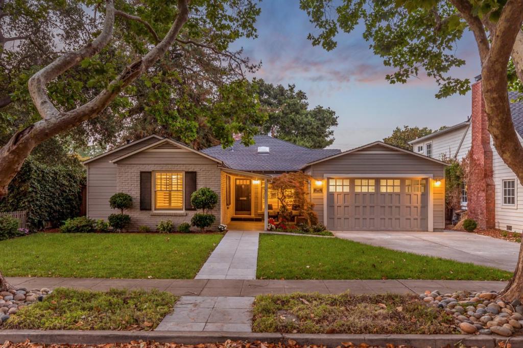 Quintessential Willow Glen home on premier street. Close to downtown Lincoln Avenue, Dry Creek Shopping Center, Campbell. Thoughtfully updated throughout with a brand new kitchen. Three bedrooms and three full bathrooms including oversized master suite with large tub and 2 walk in closets. Modern chef's kitchen featuring high end appliances. Laundry room/ mud room with storage and countertops. Attached 2 car garage with ample storage. Perfect outdoor spaces in both front and back to entertain. Very private back patio with seating. Mature landscaping. Large shed with endless possibilities; artist studio, home office, play room, storage, etc. This adorable home has everything you need on a quiet, tree lined street in the perfect central Willow Glen location.