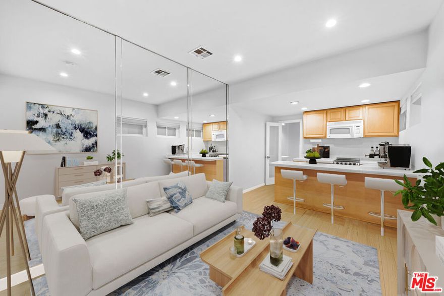 THIS IS AN EXTRAORDINARY ONE BEDROOM APARTMENT THAT IS COMPLETELY TURNKEY WITH WEEKLY MAID SERVICE AND ALL UTILITIES PAID IN ONE OF LOS ANGELES' MOST REMARKABLE NEIGHBORHOODS,:THE SILVER STRAND OF MARINA DEL REY. THIS BEAUTIFUL ONE BEDROOM APARTMENT HAS PRIVATE PARKING, DIRECT ACCESS AND A GLORIOUS WATER FEATURE IN A MATURE, LUSH, EXQUISITE GARDEN THAT ALLOWS COMPLETE RELAXATION EVERY DAY OF THE WEEK! SMALL DOG ALLOWED.EASY TO SHOW.