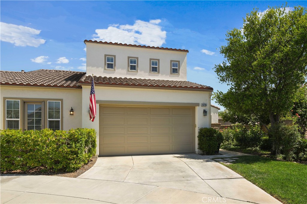 Welcome to a stunning Belcaro home, an elegant 55 + guard-gated community featuring resort-style amenities. No Mello Roos! This residence is a remarkable find, designed to function like a single-story home with all essential living spaces conveniently located on the first floor. Gated courtyard entry with a tranquil fountain and seating area to great you. The spacious primary bedroom on the main floor features an expansive walk-in closet, direct access to a serene lushly landscaped backyard, and an ensuite bathroom equipped with dual vanities, a walk-in shower, and a soaking tub. Additionally, it offers a guest bedroom, bathroom, and a spacious loft suite on the second floor, providing a private area perfect for visiting relatives or a live-in caregiver. The main living area boasts an open-concept design that seamlessly integrates the family room, dining area, kitchen, and office/den. Neutral tile flooring, plantation shutters, custom paint, recessed lighting and other gorgeous upgrades! The first floor also includes a laundry room, a guest bath, and easy access to the attached two-car garage. Shows Immaculate and very sunny and bright interior. Exceptionally private and larger backyard than normal with no house or rear neighbors. This backyard is designed for outdoor eating and entertaining with a gazebo and the garden enthusiast. The community amenities encompass a guard-gated entrance, a private clubhouse offering a variety of scheduled social activities, a BBQ area with an outdoor fireplace, a pool, a spa, bocce and pickleball courts, a community garden, and a library. The clubhouse and various amenities offer countless chances for fun and relaxation. With a prime location close to walking trails, shopping, dining options, and the 5 freeway.