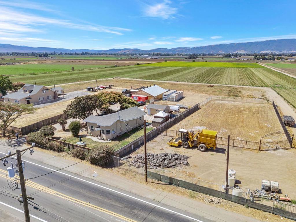 Rare opportunity to own 16.73± acres featuring a main home, a converted barn/workshop, and multiple income streams. The main home is approx. 1,200 sqft with 2 bedrooms and 1 bath, currently leased at $3,250/month. The barn conversion is approx. 1,500 sqft with 1 bedroom, 1 bath, and a large garage, currently leased at $2,915/month. Additional storage is leased month-to-month at $500/month, and the yard was previously leased at $2,500/month (currently vacant). Each home has a separate entrance and fenced yard. The land is leased at $850 per acre/year. Shared domestic well. Excellent opportunity for investors or those seeking rural living with strong income potential. Located minutes from Gilroy Premium Outlets, Costco, Lowes, and Home Depot, with easy access to Hwy 101 and Hwy 152. Only about 40 minutes from Silicon Valley.