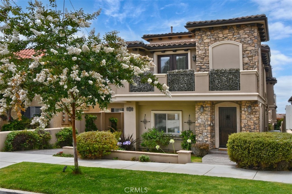 Live the SoCal dream in this stunning 4 bedroom, 3 bath ocean view home nestled in the heart of South Redondo Beach! With over 2,200 square feet of beautifully designed living space, this home effortlessly combines luxury, comfort, and that coveted coastal lifestyle. Step into an open-concept floor plan filled with natural light, ideal for entertaining or relaxing in the sea breeze. The gourmet kitchen is a chef’s dream—outfitted with stainless steel appliances, a spacious center island, and sleek finishes. With high ceilings, hardwood floors, statement fireplace and a deck featuring a BBQ, the great room is a perfect center of the home. Upstairs, work or relax in a fabulous office or bonus space where you can drink in the stunning ocean and Rancho PV views. Entertain your friends or simply unwind after a long day on your expansive outdoor deck, complete with seating and outdoor dining areas. All four bedrooms are generously sized, with ample closet space and thoughtfully designed layouts. The primary suite, also with its own balcony and spacious bathroom, and an additional bedroom and bath are on the main floor, while two bedrooms and one bath are on the first floor. The oversized 2-car finished garage offers plenty of storage for beach gear, bikes, and more. Just moments from the sand, surf, and the best of Redondo's shops, dining, and top-rated schools, this is coastal living at its finest. Don’t miss your chance to lease this exceptional property in one of the South Bay’s most desirable neighborhoods!