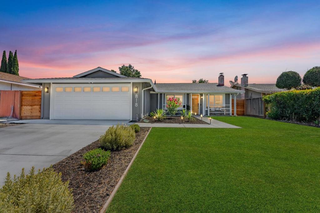 Welcome to 818 Sylvandale Avenue, Modern Comfort in the Heart of San Jose. Step into this beautifully updated 4-bedroom, 2-bathroom home offering 1,220 sq ft of refined living space on a generous 6,000 sq ft lot. Designed for both everyday comfort & stylish entertaining, this home features a fully remodeled kitchen with sleek new countertops, custom cabinetry, & modern appliances. Enjoy tastefully refreshed bathrooms & newly installed vinyl and tile flooring throughout. Major upgrades include a brand-new HVAC system, water heater & roof, ensuring long-term peace of mind. The backyard boasts a custom shed, ideal for extra storage or a creative workspace, and a gazebo-covered patio perfect for outdoor dining, lounging, or weekend gatherings. Nestled in a serene neighborhood near walking trails, Hellyer Park, & major highways, this San Jose gem offers the perfect blend of tranquility and connectivity. Dont miss your chance to call 818 Sylvandale Avenue home. Schedule a tour today!