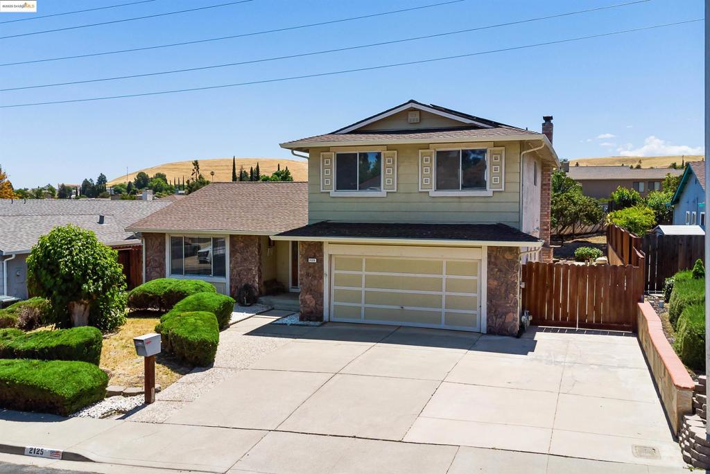 Welcome home to 2125 Robles Drive! Nestled in the desirable Mira Vista Hills neighborhood, this spacious 2,044 sq. ft. home offers 4 bedrooms, 2.5 bathrooms, and a versatile layout designed for both comfort and entertaining guests. Step inside to discover fresh, neutral-toned interior paint and brand-new carpeting. Enjoy multiple living spaces including a separate formal living room, dining room, and a cozy family room complete with a wood-burning fireplace. The bright dining nook and sit-at bar offer the perfect spot for casual meals, while the formal dining area is ideal for hosting. Situated on a premium lot, you can make the backyard your private oasis. A covered patio, a sparkling pool and a built-in brick BBQ station make the perfect setting for outdoor gatherings or quiet relaxation. Utilize the convenient side yard access for your storage needs. Ideally located just minutes from Contra Loma Reservoir, scenic walking and biking trails, shopping, parks, and more—this home blends suburban tranquility with everyday convenience.