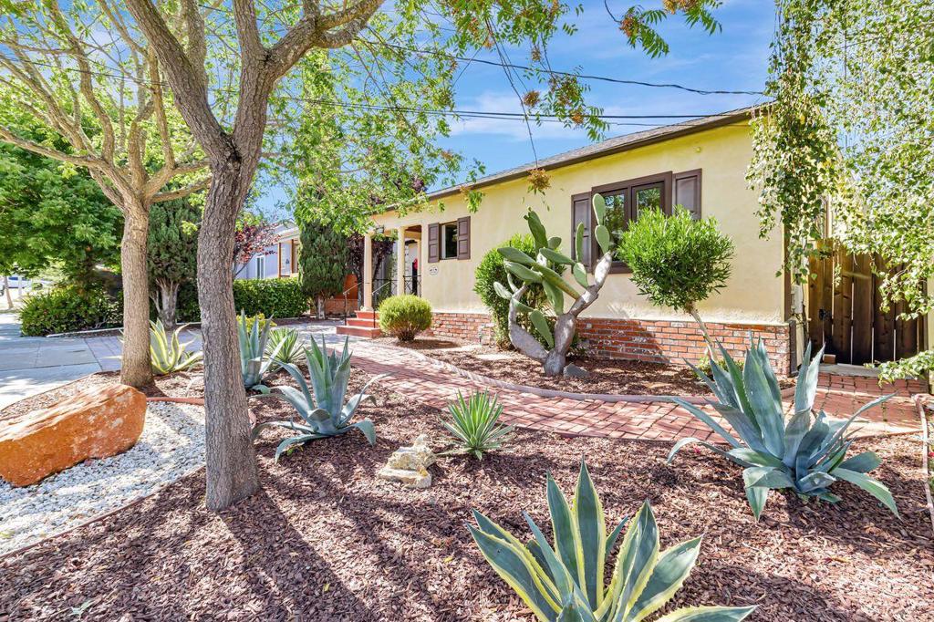 Charming & extensively remodeled single-level home in desirable Beresford Park neighborhood. Stylish 4 BR, 2 BA + FR blends classic architectural charm w/modern functionality & upscale living. Home features a professionally landscaped drought resistant front yard. Upon entry, you're greeted by a LV adorned w/newly refinished original parquet floors, beamed ceilings & a cozy wood-burning fireplace, setting a warm & inviting tone. The open & large DR is perfect for large gatherings. The gourmet kitchen is equipped with custom wood cabinets, quartz counters, high-end S/S appliances, pantry & nook for every day meals. The BR wing on the right side of the home includes a primary suite, 2 other BR's & another remodeled bath. On the opposite side of the DR is a 4th BR which could be used as a home office & a spacious FR w/built-in bookcases & backyard access. High quality double pane wooden windows, multiple skylights, a wonderful enclosed deck, 1-car attached garage w/laundry facilities, low maintenance flat backyard w/fruit trees, patios, ideal for relaxation, playing & entertaining, & possible ADU addition. Close to shopping, restaurants, Beresford Park & Rec Center, Hillsdale Mall, many schools, SFO, public transportation and commute corridors to Silicon Valley & San Francisco.