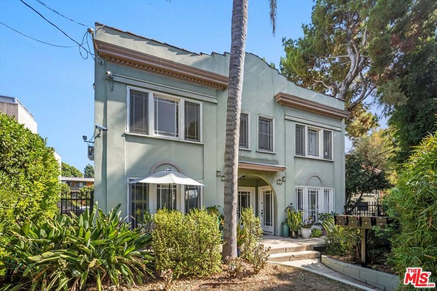 Presenting an incredible investment opportunity to own four one-bedroom, one-bathroom units in the heart of trendy Virgil Village just moments to the thriving social and creative scenes of iconic Silver Lake. Located just down the street from local fan favorites like Sqirl and Courage Bagels in one of the hottest rental areas in all of Los Angeles, this unique offering promises lasting value with a lot of upside. This charming classic building is a snapshot of LA's rich cultural history, with spaces updated and well-maintained over the years. Spacious units include gleaming original hardwood floors, decorative fireplaces, leaded picture windows, custom built-ins, and more. One unit will be delivered vacant, allowing the possibility to live in one while continuing to rent out the others for passive income flow. Bellevue Park and Recreation Center are just around the corner, the 101 Freeway is nearby, and DTLA is just a quick drive or public transit away. The Metro Vermont/Santa Monica station is also mere blocks away, serving the B Line (red) and connecting to all the city offers, including LAX some time in 2026 via the highly anticipated people mover system.