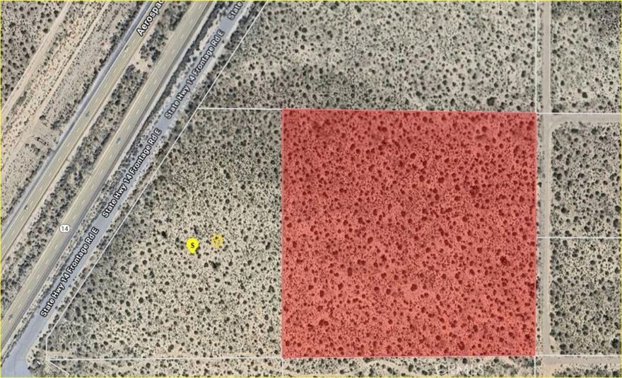 **Excellent development opportunity with two contiguous parcels totaling 17.21 acres zoned R3 High-Density Residential. Located just south of California City Blvd with direct paved frontage along the Hwy 14 Frontage Road, these parcels sit immediately east of State Highway 14 in a future residential corridor. The 7.21-acre and 10-acre parcels offer flat, buildable terrain ideal for multi-family housing, townhomes, apartments, or higher-density residential projects (buyer to verify). Prime location near the Mojave Air & Space Port, with outstanding visibility and convenient access to major transportation routes. Rare chance for developers to secure large R3-zoned acreage in a high-growth area with strong long-term demand.**APN#225-116-26 & 37 both included in sale.