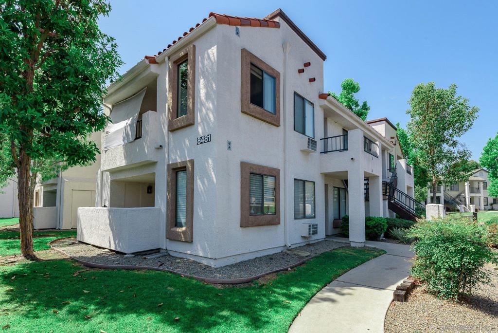 Available July 30th...Condo is Ready! ALL APPLICANTS MUST HAVE CREDIT SCORE OF 680+ TO EVEN APPLY! This upstairs 2 bedroom, 2 bath condo is completely remodeled with all brand new laminate wood type flooring throughout, gas stove, refrigerator, freshly painted, approx. 900 Sq.ft., located in Mira Mesa, No Road Noise, 6 miles from UCSD, Newer light fixtures, Wall AC, Dishwasher, a very large and private balcony, in a complex with Pool and Spa and laundry facility. Walking distance to Stores, Parks, Schools, the Library, Bus stops, etc. Tenant pays for water, cable, gas and electric. Don't miss this one! Available July 30th...ALL APPLICANTS MUST HAVE CREDIT SCORE OF 680+ TO EVEN APPLY! This upstairs 2 bedroom, 2 bath condo is completely remodeled with all brand new laminate wood type flooring throughout, gas stove, refrigerator, freshly painted, approx. 900 Sq.ft., located in Mira Mesa, No Road Noise, 6 miles from UCSD, Newer light fixtures, Wall AC, Dishwasher, a very large and private balcony, in a complex with Pool and Spa and laundry facility. Walking distance to Stores, Parks, Schools, the Library, Bus stops, etc. Tenant pays for water, cable, gas and electric. Don't miss this one!