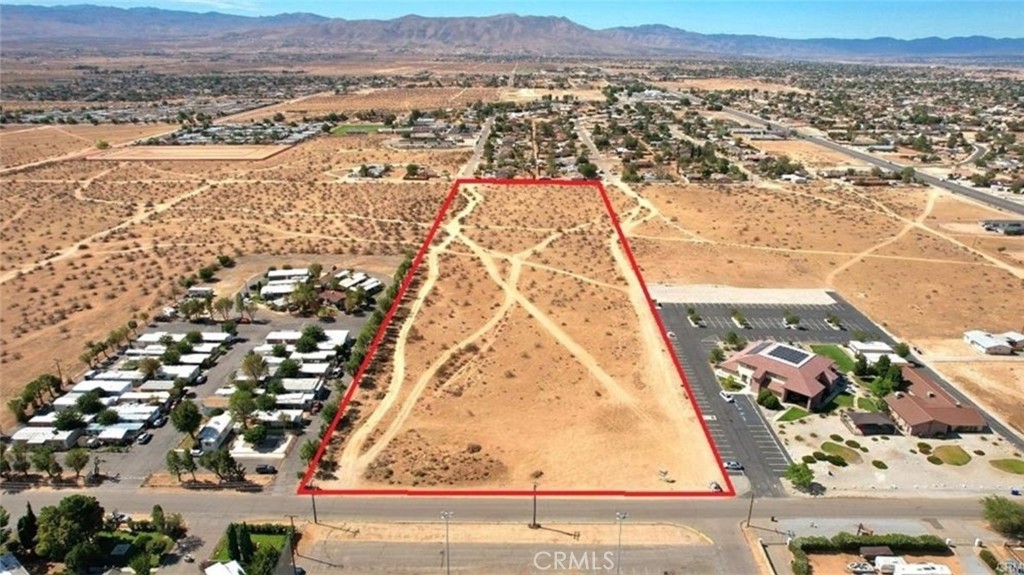 Prime 10-Acre Development Opportunity in Apple Valley – Zoned RM
Attention developers and investors! This is a rare opportunity to acquire 10 acres of RM-zoned land in the heart of Apple Valley, perfect for building a 200-unit apartment complex or senior housing development.
Exceptional Location, minutes from the proposed High-Speed Train Station / hubs. Conveniently located near grocery stores, retail centers, and public transportation, close proximity to major thoroughfares and community amenities.
All utilities nearby, zoning allows for multi-family residential or elderly housing projects.
This site is truly a must-see, a strategic investment in one of the most promising areas of the High Desert. Don’t miss your chance to be part of Apple Valley’s growing future.