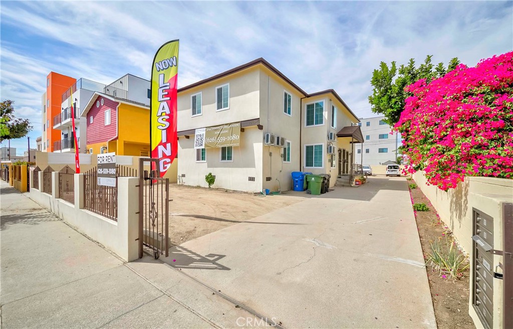 Seller did a great job rehabbing this beautifully 4-units back to life. All the units were upgraded with new appliance's in each unit, washer & dryer, refrigerator, range and each unit is furnished, ready for student housing. This property has a good size lot, that can have 2 large ADU's in the back and the best thing is the seller did all the work for the new buyer, by getting permits to build 2 ADU's. Plus the seller was able to get clearance on Methane, Flood zone, Height limit and Surveyors confirm that will save the buyer 2 years of working and time. The sale of the property includes the plans & design for the ADU's and permits to build. The property is very close to USC, the Coliseum, Exposition Park and the Museums, also easy access to Metro, bus lines and downtown LA. Do not walk or drive on to the property with out an agent or calling the listing agent first for instructions on how to access the property.