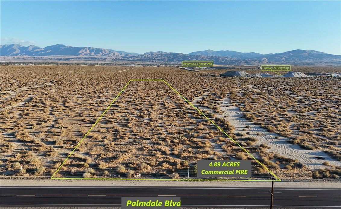 This property is located right on Palmdale Blvd near 75th St E. For directions copy and paste the provided coordinates into any map. Coordinates: 34.579472, -117.990083