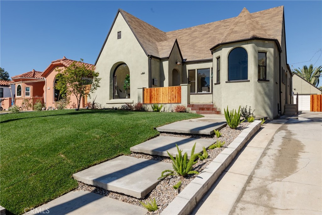 Timeless Tudor Elegance Meets Modern Luxury in Morningside. Welcome to this stunningly renovated Tudor-style masterpiece in the heart of sought-after Morningside neighborhood. This exquisite residence seamlessly blends old-world charm with contemporary sophistication, offering an unmatched living experience for those who appreciate both history and high design. From the moment you arrive, the home’s storybook curb appeal captivates — featuring arched entryways, steep gables, and custom wood detailing that honor its original 1920s character. Inside, thoughtful renovations have elevated every space with modern finishes, designer fixtures, and open, sunlit living areas perfect for today’s lifestyle. The chef’s kitchen boasts state-of-the-art appliances, quartz countertops, and european white oak cabinetry, all opening to a spacious dining and living area. Step outside to your lushly landscaped backyard, ideal for entertaining or relaxing under the California sun. A newly built Gazebo and modern outdoor lighting create a serene setting for morning coffee or evening gatherings. Every inch of this home has been reimagined with luxury and care — from its updated systems to its designer finishes — while preserving the timeless Tudor character that makes it truly one-of-a-kind. This is more than a home — it’s a piece of Los Angeles history, thoughtfully reimagined for modern living. Schedule your private tour today and experience the elegance of Morningside Tudor living.