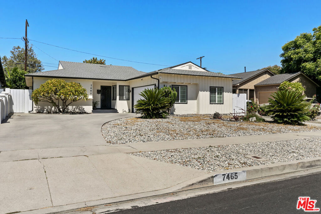 Welcome to this charming residence nestled on a quiet tree-lined street in the heart of Van Nuys! This spacious 3-bedroom, 2-bath home offers comfort, functionality, and endless potential. Step inside to find a bright and airy living room with a cozy fireplace, laminated floors, and large windows that flood the space with natural light. The galley-style kitchen is equipped with ample cabinetry and opens to a generous dining area perfect for entertaining. All bedrooms are well-sized, and the primary suite includes a private bath. The expansive backyard features a patio and sparkling gorgeous pool offering a peaceful retreat with plenty of room. Additional highlights include central HVAC, a two-car garage, and a large driveway for extra parking. With easy access to local parks, schools, shopping, and freeways, this home is a fantastic opportunity for both homeowners and investors alike.