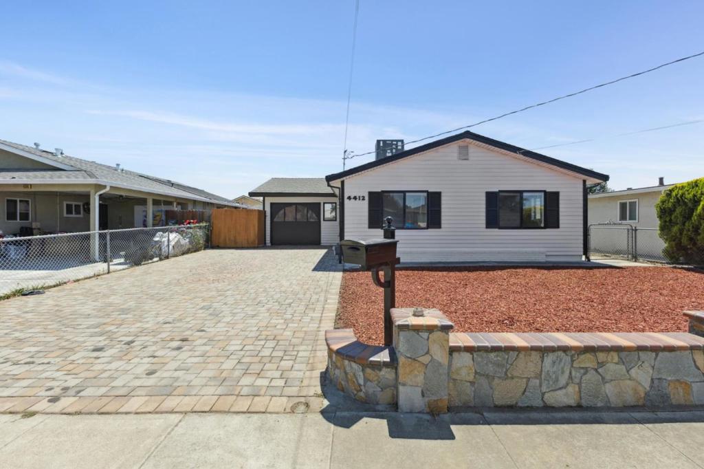 Beautiful & immaculate home in Fremont's desirable Sundale neighborhood. This property features a bright, open layout with abundant natural light, a modern kitchen with quartz countertops, custom cabinets, and stainless steel appliances. Enjoy easy indoor-outdoor flow to a low-maintenance backyard with turf, ideal for relaxing or entertaining. Additional highlights include updated bathrooms, beautiful flooring. This home features central heating and AC, a paved driveway, a new roof, and paid-off solar panels. Conveniently located with easy freeway access, this home is close to shopping centers, restaurants, Lake Elizabeth, and Fremont's top-rated schools. Whether you seek tranquility or connectivity, this move-in-ready gem offers the perfect blend of comfort and convenience. Conveniently located near top schools, parks, shopping, and major tech companies & commute routes.