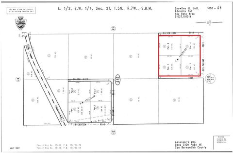 0 Dos Palmas Rd. Pinon Hills CA 92372