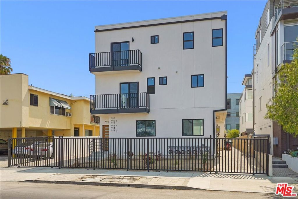Brand new construction 6-unit luxury complex in the heart of Hollywood. This stunning investment features a rare unit mix including (2) 3BR/3.5BA, (1) 4BR/4BA, (1) 4BR/3.5BA, (1) 3BR/3BA, and (1) 2BR/2BA all designed with modern finishes, open floor plans, in-unit laundry, central AC, European cabinetry, stainless steel appliances, and large windows flooding the units with natural light. Each unit is separately metered for gas, water, electric, and trash. Tenants pay all utilities ensuring low maintenance and high cash flow.Pro forma gross monthly income is $28,180 ($338,180 annually) with projected expenses at 30%, yielding an NOI of approx. $236,718 annually. Estimated CAP rate of 5% and GRM of 13.9 at asking price. Located on a prime street just minutes from Sunset Blvd, this is a rare opportunity to acquire a pride-of-ownership, high-income producing asset in one of LA's most desirable rental markets.