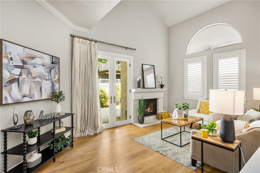 Unique opportunity to own a 3-bedroom, 3-bathroom unit in the Crestline community of Laguna Hills! Repainted, repiped, and thoughtfully updated, this home features remodeled bathrooms and an updated kitchen, all completed within the last four years, blending modern style with everyday functionality.
The flexible downstairs bedroom includes a built-in Murphy bed and custom cabinetry. The main floor also includes a laundry area and a full bathroom for added convenience. Upstairs, both bedrooms have their own ensuite bathroom, and the primary boasts two spacious closets. Enjoy the convenience of a detached 2-car garage just steps from the front door and a charming enclosed patio.
Set in a quiet, well-maintained neighborhood, the home has no neighbors above or below and is adjacent to a semi-private greenbelt, providing added privacy with spacious, grassy areas between properties. The HOA offers excellent amenities, including three pools, a spa, a clubhouse, and regular security patrols.
Kitchen appliances, washer & dryer, grill, and patio umbrella are all included, making this a truly move-in-ready gem! Don’t miss out on this well-kept condo with stylish updates and a desirable location!