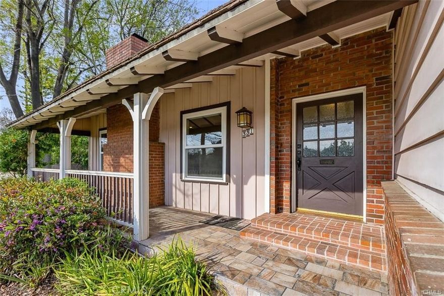 Fully Renovated/Upgraded in 2013 in the most sought after College street area of Arcadia.   State of the Art Kitchen with upgraded Stainless Steel Appliances. New Roof, windows, copper plumbing, Insulation, ducting. Hardwood Floors thru out. A small basement for furnaces and storage. Peaceful courtyard with new French doors and large back yard with security gate. A solid home for Enjoyable Living. Must see to Appreciate.