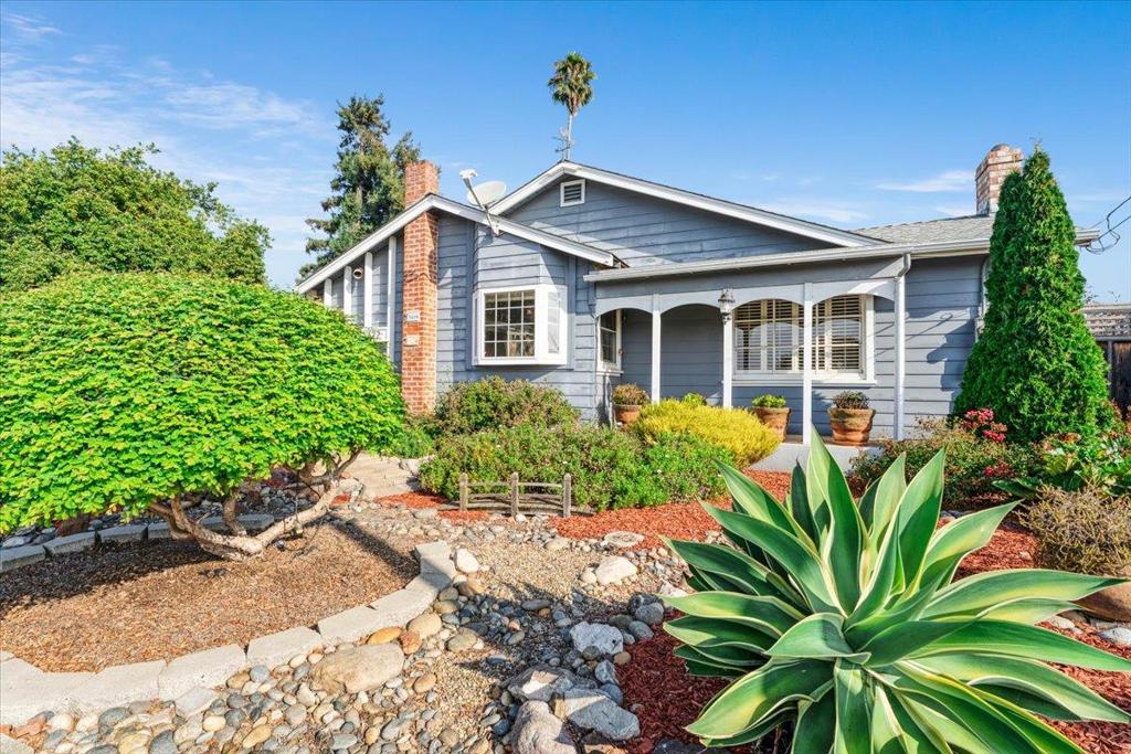 First time on the market in over 40 years! This charming 1950s farmhouse is rich with history and was originally the first home built on this tract of land. Once surrounded by orchards and chicken coops, it now sits within the Sunny Meadows Subdivision. The 3-bedroom house and 2-car garage are situated on one parcel, while a large garage/barn structure sits on the adjacent parcel. Both parcels are being sold together! This property is full of potential - ample outdoor space for patios, gardens, and two separate garages with abundant storage for car collections or a dream workshop - or both! Live in the existing home while building your dream house or ADU, or make this unique property your own and enjoy the expansive hobby and craft spaces it offers. Located in a wonderful neighborhood in the highly regarded Bradley Elementary, Aptos Junior High, and Aptos High School districts, this is a truly one-of-a-kind opportunity you have to see to believe.