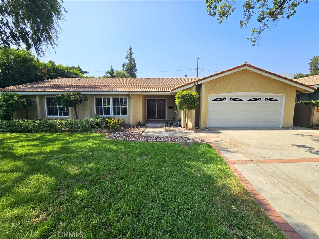 This charming single-story residence is located on a tree lined cul-de-sak in north of Arcadia. Offering a sunny south-facing orientation. The home boasts numerous upgrades including fresh interior paint, new flooring in two bedrooms, brand new built in appliances: an oven, microwave, range hood, cooktop
and dishwasher. Recessed lights throughout the whole house. This specious 5 bedrooms (2603 sq.ft) 3 bathrooms sits on a generous 11199 sq.ft rectangular flat lot. The specious back yard features multiple fruit trees, perfect for outdoor relaxation. The convenience of prime location, close to shopping mall, the Arboretum, park and hospital, with easy access to the 210 freeway.