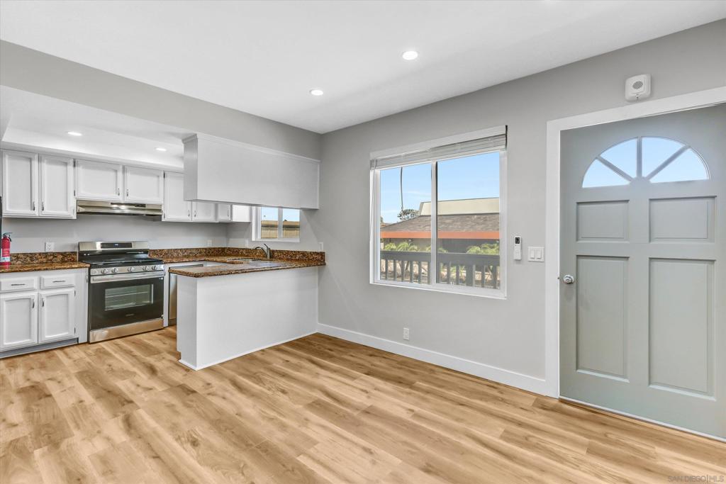 Start living the La Jolla Life in the comfort of this NEWLY REMODELED 1Bd/1Bth apartment in the heart of La Jolla Village, ONLY BLOCKS AWAY FROM THE BEACH, shops, restaurants & cafes. This modern & spacious apartment offers recessed lighting & state of the art appliances in the NEW kitchen with a full size refrigerator, a gas burning stove & plenty of cabinets for your cooking storage needs. You will also find a BRAND NEW washer/dryer & a NEW cooling/heating unit to keep you comfortable during those hot summer days or cold winter nights. The FRESHLY renovated bathroom is ready for you to wash off the sand, so that you can relax in the comfort of the peaceful bedroom that boasts a large window & a nice closet. You won't have to worry about parking as you will have your very own spot inside an enclosed garage, just steps from your door. Finally this is a quiet unit on the 2nd floor of a charming small 2 story building, so you don't have to worry about a heavy footed noisy neighbor upstairs. The magical charm of the Village awaits your arrival to start living the La Jolla Life Today!