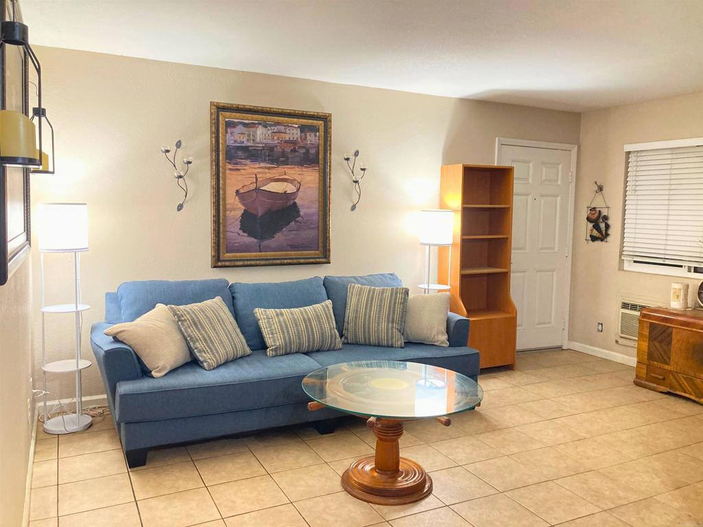Prime Location! Priced to Sell! Clairemont Mesa 1-bedroom condo located in ideal Heritage Park West community. Conveniently located lower-level unit offers private outdoor fenced yard with storage shed--one of the only units on south side of complex with sunny patio/garden area. Great layout with ample space and large closet in spacious bedroom. Enjoy Italian ceramic tile throughout entire home (no carpet), granite countertops, and stainless steel appliances. Excellent opportunity for investment or homeowner looking for a prime location and excellent value. Best priced condo with private yard in the high demand Clairemont area and enjoy being located only half a mile to Balboa Mesa Shopping Center and 85C Bakery, Forum Coffee House, restaurants, shopping, groceries and much more! Priced $40k less than a recently sold downstairs model match with private yard! Enjoy the additional security and convenience of being assigned perhaps the best parking space on the end for extra room within the secure gated parking lot (most parking spots are not gated). Community includes swimming pool and private laundry facilities within the gated community.