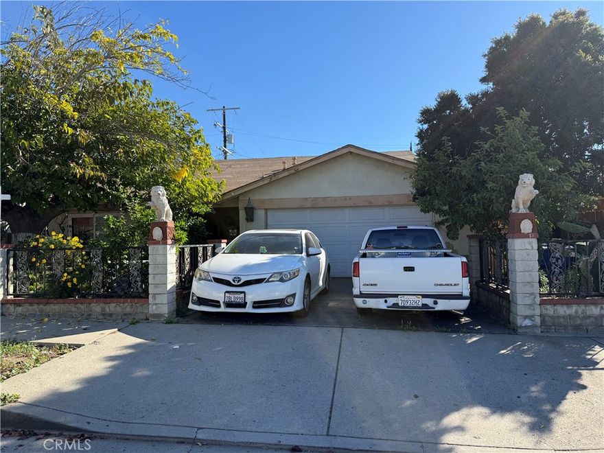 This value priced home is located in a great Sylmar neighborhood, and with its "Great Bones" it's the perfect candidate for a value increasing make-over. Here are a few of its other features: 2,046 square foot floor plan. Spacious living room with ceiling fan and direct side yard access. Kitchen has abundant cabinets, ample counters and adjoining dining area. 4 Bedrooms, large main suite. 2 bathrooms. You're going to enjoy the large backyard. 2 car direct access garage. The property is centrally located, close to schools, major transportation routes, shopping centers and many restaurants. So here is your chance to save thousands, invest in some sweat equity and turn this " Diamond-In-The-Rough" into your personal gem.