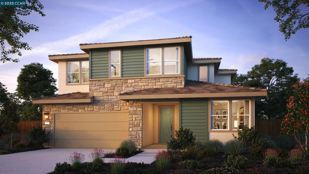 Welcome to Lot 62 at Coronado—featuring the Mariposa plan with approx. 2,500 sq. ft., 5 bedrooms, 3 baths, and a versatile upstairs loft. With an inviting entry that leads to an open-concept great room, this home is designed for flexibility and comfort. The kitchen features a generous island, walk-in pantry, and clear views into the dining area and California Room—ideal for weekend brunches, evening barbecues, or cozy nights under the stars. Upstairs, the loft functions as a second living space, teen hangout, or creative studio. The primary suite is thoughtfully positioned for privacy, with a spa-style bath and large walk-in closet. A downstairs bedroom and bath provide convenience for guests, aging family members, or work-from-home needs. On one of Coronado’s larger lots, you’ll have room to create a landscaped garden, outdoor kitchen, or play area. Enjoy being just a short walk to Delta Shores’ movie theater, shopping and Starbucks! With freeway access just minutes away, this location truly combines lifestyle and convenience. Built by Signature Homes, a name trusted for quality and service.
