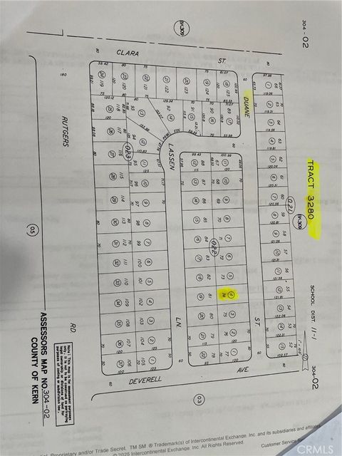 0 Duane Street California City CA 93505