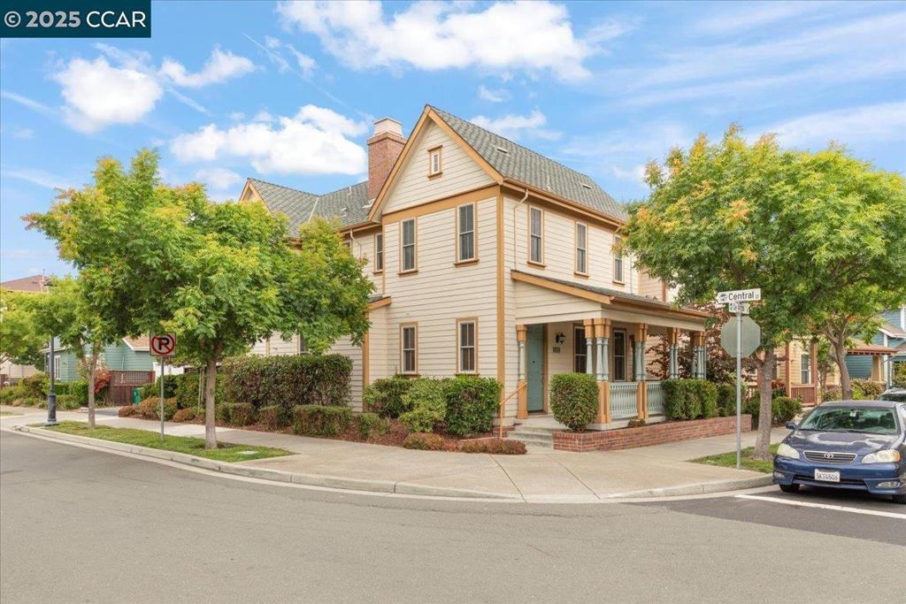 Classic Victorian, two-story home that blends modern living with comfort. Built in 2005, 1726sf home, corner location in the vibrant Bayside Community of Hercules. This home features 3 bedrooms, 2.5 baths. The Main Level consists of a Big Living Room that flows into an Open Kitchen and Dining Area also a 1/2 Bathroom and out to the 2 Car Attached Garage. Access right outside to a great outdoor area for entertaining and barbecuing is also on the main level. The Upper Level you will find all three bedrooms, two full bathrooms and a Laundry Room. The Master Bedroom is big with a great bathroom. Located near shopping and dining. Convenient access to Highways 4 and 80 and nearby Bart connects you effortlessly to the Bay Area.