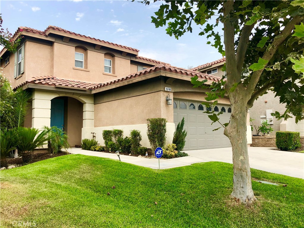 BEAUTIFUL HOME IN UPSCALE LIVING AT SIERRA LAKES. Beautifully remodeled. Quiet neighborhood, walking distance of the golf course. This home has 3 bedrooms and 2.5 bathrooms, as well as an office/Den. All bedrooms and office/den are on upper lever. Upgraded kitchen with quartz counters, tiled back splash, stainless steel appliances. The endless upgrades continue upstairs with gorgeous custom additions to all bathrooms, including tile showers with stone flooring, marble counter tops, and glass enclosures. Good size backyard with covered patio and faces towards a greenbelt, mountain view and with pick a boo view of golf course. Good size backyard. located close to shopping center with many shops and restaurants.