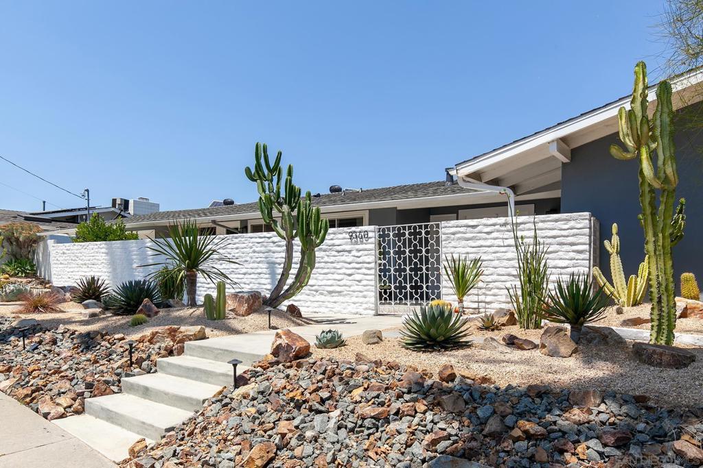 Live the Quintessential California dream in the desirable Grossmont Hills neighborhood, "Homes of Elegant Living" designed by Architect Edward H. Fickett with what he curated as a Contemporary Ranch design. This Mid-Century single level chic modern VIEW retreat has been designed with: clean lines, open spaces, and large windows to create a seamless connection between indoor and outdoor living. This stunning home boasts 4 bedrooms and 2 bathrooms, offering ample space for comfortable living along with an Entertainment-Ready Layout. The updated kitchen offers plenty of modern amenities and natural light perfect for a night in or for entertaining. Step outside to your private oasis, where a sparkling pool awaits, perfect for warm summer days and relaxation. The expansive backyard is an entertainer's dream, featuring a pool, gazebo and a covered patio with an outdoor kitchen ideal for hosting gatherings or enjoying a relaxing day by the pool. With its generous lot size and existing structures, there's excellent potential to develop an Accessory Dwelling Unit (ADU) for guests, rental income, or multigenerational living. The home's 4 bedrooms provide flexibility for home offices, guest rooms, or creative spaces to suit your lifestyle needs. Located in the desirable Grossmont Hills neighborhood, this property offers both tranquility and convenience, with easy access to local amenities, schools, and major highways. Don't miss the opportunity to own this unique property that combines classic design with modern functionality. Schedule a private tour today!