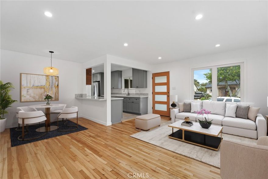 Nestled in Hawthorne's Bodger Park tree lined neighborhood, this charming single-story home has been completely remodeled cosmetically along with all major systems being updated. The roof, electrical system, plumbing, Heating and Air Conditioning are all brand new! As you walk in, you will be greeted with refinished oak hardwood floors, fresh interior paint and an open floor plan perfect for entertaining. The kitchen and bathrooms embrace a modern design with all-new fixtures, cabinets and vanities. The primary bedroom features an ensuite bath with a pebble floor and tile shower. There is a large backyard with Turf and a patio to enjoy outdoor living. This home comes with all new appliances including washer, dryer, refrigerator and a dishwasher. There's a 2 car garage with 240v in the garage, convenient for for EV charging. This home sits in a close-knit community and balances a quiet neighborhood with easy access to all that Los Angeles has to offer. Nearby, you will find wonderful parks, Alondra golf course, El Camino College, local breweries and a short drive to Pacific Coast beaches. Gardening service is included! Property owners may consider a pet, pet deposit and pet rent amount negotiable. Credit score to be 700+ 

 Please call for more information.