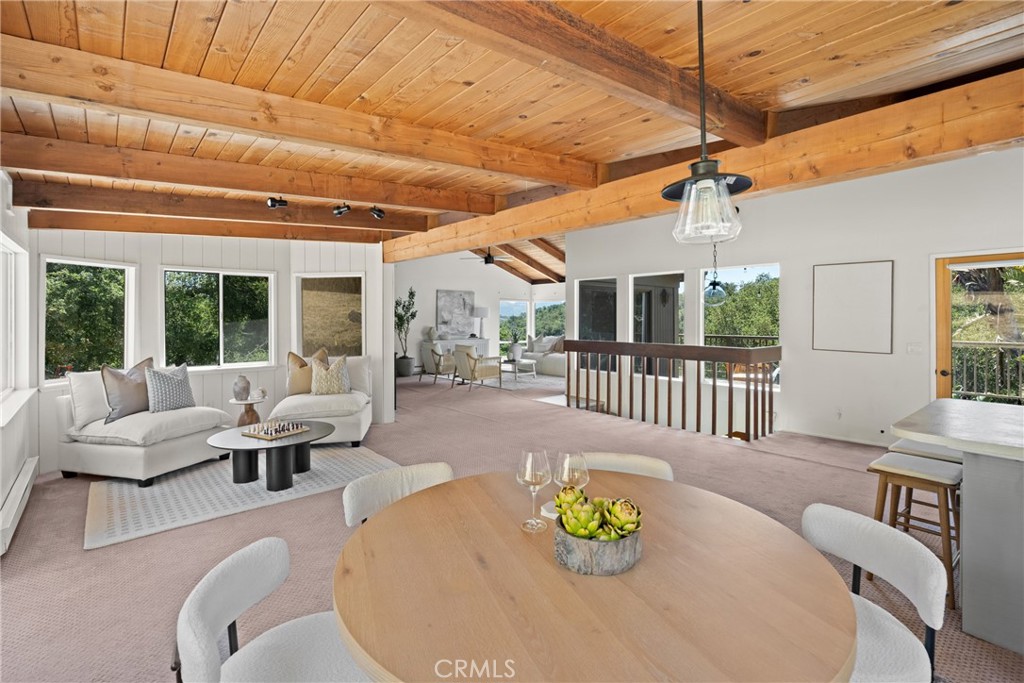 Welcome to 1635 Bee Canyon — a peaceful two-story retreat tucked away in one of Arroyo Grande’s most private and desirable areas. This 3-bedroom, 2-bathroom home offers 1,892 square feet of living space on an expansive lot, blending seclusion, functionality, and classic Central Coast charm. Built in 1977, the home features a unique and versatile layout. On the lower level, you’ll find the primary bedroom, offering a quiet retreat with privacy from the main living areas. Just steps away is a detached full bathroom, adding a flexible touch to the floor plan. The attached garage is also on the lower level, providing convenient access for everyday living. Upstairs, you'll find the heart of the home — a bright and open kitchen, dining area, and living room, all filled with natural light. Step out from the living area onto a private patio, perfect for relaxing, dining al fresco, or enjoying the tranquil surroundings. Two additional bedrooms and a second full bathroom are also located upstairs, ideal for guests, family, or home office use.
Outside, the expansive lot offers plenty of space to garden, entertain, or create your dream outdoor lifestyle. Whether you're looking to add a workshop, plant an orchard, or simply enjoy the quiet, open land, the possibilities are wide open. Just minutes from the charm of Arroyo Grande’s village and close to beaches, wineries, and hiking trails, 1635 Bee Canyon is a rare opportunity to own a private, spacious, and well-located property on the Central Coast.