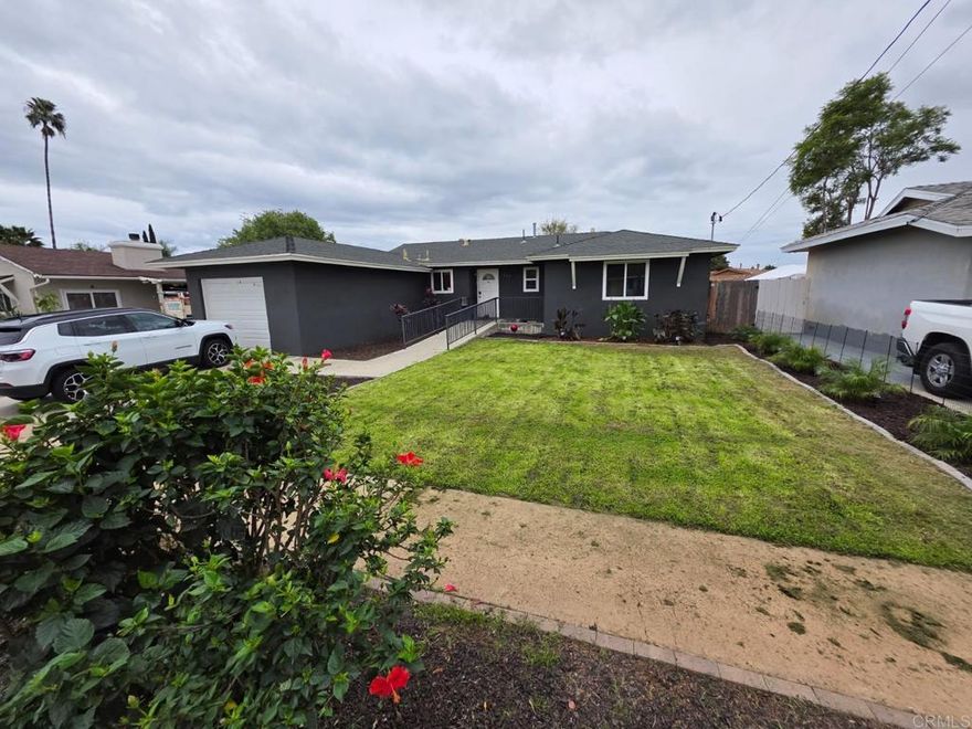 Welcome Home to This Turn Key Immaculate 5 Bedroom 2 Full Bath Home. When You're Done Cooking A Feast Enjoy the Covered Patio & Custom Pool & Spa  Truly an Entertainers Delight Easy Access to All Fwys & Major Thoroughfares , Schools & Shopping nearby No HOA's Paid Solar Custom Pool & Spa