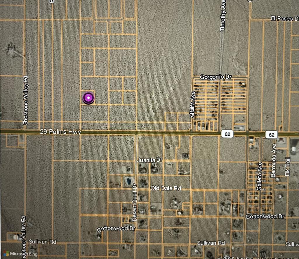 2.5 Acres of Residencial land located in 29 Palms, escape the city lights for some relaxation with beautiful desert views. Whether you are an investor, a builder, or simply seeking a tranquil escape, this property is perfect. Don't miss the opportunity to secure your own slice of desert paradise.